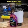 imageMeguiars Boat ampamp RV Wash ampamp Wax Starter Kit  The Perfect Detailing Kit For Boats ampamp RVs  Includes Wash Wax Water Spot Remover Vinyl ampamp Rubber Detailer and Cleaning Accessories1 Fl Oz Pack of 1