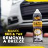 imageMeguiars Heavy Duty Bug ampamp Tar Remover Quick Bug and Tar Remover Spray for Detailing Pro Strength Clear Coat Safe Technology with Powerful Foaming Action to Loosen Stuck Bugs 15 Oz