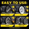 imageMeguiars Hot Rims Foaming Wheel ampamp Tire Cleaner  Combines a Wheel and Tire Cleaner in One Product that Quickly Powers through Brake Dust and Grime on OEM Clear Coated Wheels 20 Oz Foam20 Fl Oz Pack of 1