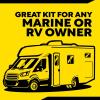 imageMeguiars M4965 MarineRV Fiberglass Restoration System 3Piece Marine Fiberglass Repair Kit Featuring Oxidation Remover for Boat Care Plus Boat Polish and WaxRestoration System