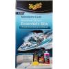 imageMeguiars M4965 MarineRV Fiberglass Restoration System 3Piece Marine Fiberglass Repair Kit Featuring Oxidation Remover for Boat Care Plus Boat Polish and WaxOwner Essentials Kit