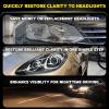 imageMeguiars PlastX Clear Plastic Polish Fast ampamp Easy Clear Plastic Restorer for Headlights Taillights Soft Top Windows and More Remove Scratches Cloudiness Yellowing and Oxidation 10 ozPlastX