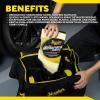 imageMeguiars Supreme Shine Microfiber Towels for Cars UltraPlush Car Microfiber Towel Set for Quickly Removing Product Without Leaving Swirls on Paint Glass Plastic or Chrome3 Microfiber Towels