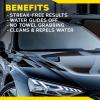 imageMeguiars Ultimate Glass Cleaner ampamp Water Repellent  Premium Glass and Window Cleaner for Quick Cleaning with Hydrophobic Technology that Acts as a Rain Repellent Improving Visibility in Rain  16oz