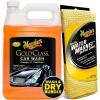 imageMeguiars Car Wash Bundle  1 Gallon Gold Class Car Wash ampamp Water Magnet Microfiber Drying Towel  Everything You Need to Wash and Dry Your Car  Washing Essentials in One Convenient SetBundle