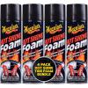 imageMeguiars G13919 Hot Shine Tire Foam Aerosol Tire Shine for Glossy Rich Black Tires  19 Oz Spray Can Pack of 2Hot Shine Foam 4 Pack