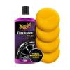 imageMeguiars G7516 Endurance Tire Gel Premium Tire Gel for a Lasting Glossy Shine  16 Oz Bottle Pack of 4Endurance Tire Gel  Pads Bundle