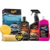 imageMeguiars M4965 MarineRV Fiberglass Restoration System 3Piece Marine Fiberglass Repair Kit Featuring Oxidation Remover for Boat Care Plus Boat Polish and WaxOwner Essentials Kit
