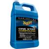 imageMeguiars M6732 MarineRV One Step Compound Remove Oxidation Stains Scratches and Water Spots Restore The Color and Shine of Fiberglass Gel Coat Finishes 32 Oz BottleOneStep Compound 128 Oz