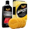 imageMeguiars Ultimate Compound 16 oz Bundle Includes Supreme Shine 4quot Foam Applicator Pads 4 Pack and Supreme Shine Microfiber Towels 3 PackCompound  Applicator Pad Bundle