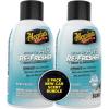 imageMeguiars Whole Car Air Refresher Odor Eliminator Spray Eliminates Strong Vehicle Odors New Car Scent  2 Oz Spray Bottle Pack of 2