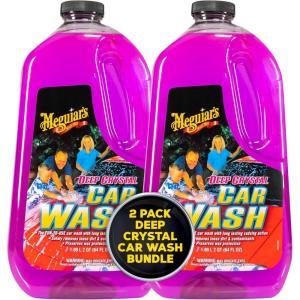 imageMeguiars G10464 Deep Crystal Car Wash  64 oz Pack of 264 Fl Oz Pack of 2
