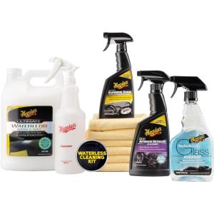 imageMeguiars G3626 Ultimate Waterless Wash ampamp Wax  26 Oz Spray Bottle1164 Fl Oz Pack of 11