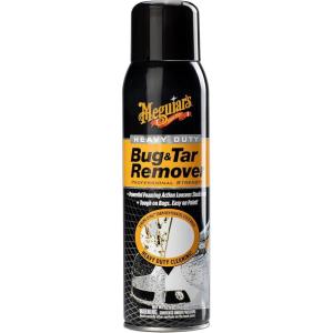 imageMeguiars Heavy Duty Bug ampamp Tar Remover Quick Bug and Tar Remover Spray for Detailing Pro Strength Clear Coat Safe Technology with Powerful Foaming Action to Loosen Stuck Bugs 15 Oz