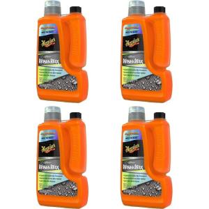 imageMeguiars Hybrid Ceramic Wash ampamp Wax  48 Oz Wash with 8 Oz SiO2 Boost8 Fl Oz Pack of 4