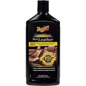 imageMeguiars Leather Care Kit  Premium Leather Cleaner and Conditioner  The Perfect Interior Care for Automotive SeatsLotion