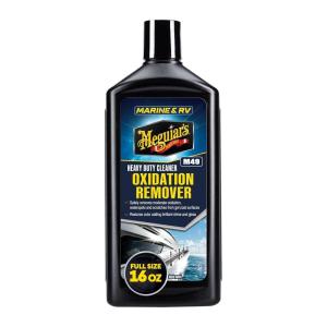 imageMeguiars M4901 MarineRV Heavy Duty Oxidation Remover Water Spot Stain and Boat Scratch Remover for Vehicles with Gel Coat and Fiberglass Surfaces 1 Gallon16 Oz