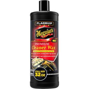 imageMeguiars M4965 MarineRV Fiberglass Restoration System 3Piece Marine Fiberglass Repair Kit Featuring Oxidation Remover for Boat Care Plus Boat Polish and WaxCleanerWax