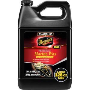 imageMeguiars M6332 Flagship Premium Marine Wax Easy to Use Boat Polish and Wax Remove Scratches Swirls and Oxidation While Leaving Lasting Protection 32 Oz Bottle128 Fl Oz Pack of 1