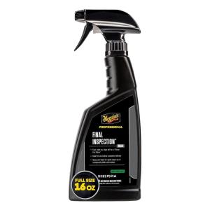 imageMeguiars Professional Final Inspection Mist ampamp Wipe M3401  Quickly and Gently Remove Prints Dust and Smudges Leaving a Showroom Quality Shine  Safe as a Clay Bar Lubricant 128 Oz 1 Gallon16 Fl Oz Pack of 1