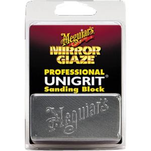 imageMeguiars Professional Mirror Glaze Unigrit Sanding Block 2000 Grit K2000  ProfessionalGrade  Precise Uniform Grit for Even Sanding thats Easy to Clean and Polish 1 Block1500 Grit