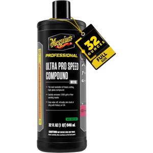 imageMeguiars Professional Ultra Pro Finishing Polish M21032  Achieve a MirrorLike Finish on Your Car  Remove Swirls and Holograms While Increasing Goss and Shine 32 OzUltrapro Speed Compound