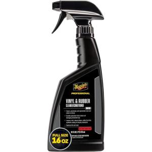 imageMeguiars Professional Vinyl and Rubber Cleaner Conditioner M4016  ProGrade for Interior and Exterior Screens out UV Rays while Leaving Behind a Natural Sheen 16 OzStandard