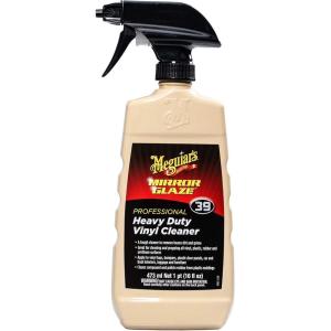 imageMeguiars Professional Vinyl and Rubber Cleaner Conditioner M4016  ProGrade for Interior and Exterior Screens out UV Rays while Leaving Behind a Natural Sheen 16 OzHeavy Duty