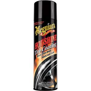 imageMeguiars Hot Shine High Gloss Tire Coating Give Tires a Deep Wet Shine and LongLasting Protection with an Advanced SelfSpreading Formula 15 Oz Aerosol Spray Can15 Oz