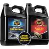 imageMeguiars MarineRV Heavy Duty Oxidation Remover Gallon and Meguiars Flagship Premium Marine Wax Black Gallon