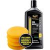 imageMeguiars Swirl Remover ampamp Supreme Shine Applicator Pads  16 Oz Scratch ampamp Swirl Remover with 4 Foam Applicator Pads
