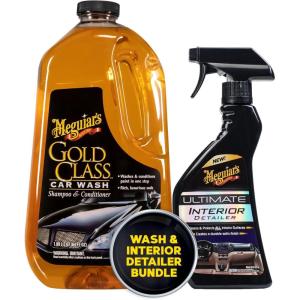 imageMeguiars Gold Class Car Wash and Ultimate Interior Detailer BundleCar Wash and Ultimate Interior Detailer Bundle