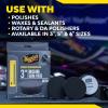 imageMeguiars 3quot Finishing Foam Pads  M3FFP3  Professional Foam Pad for Finishing use with Meguiars Finishing Products for Increased Gloss and Shine or use to Apply a Car Wax to Protect 3 Pack