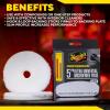 imageMeguiars 5quot Ultra Universal Microfiber Pads  M5MFP2  Professional Detailing Pad Pair with Meguiars Compound for Heavy Cutting of Paint Defects or use with a Polish for Finish Refinement 2 Pack