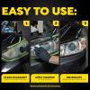 imageMeguiars Heavy Duty Headlight Kit  This Headlight Restoration Kit Includes Headlight Cleaner Ceramic Protection Drill Backing Plate Pads ampamp Towelettes 18 Plus Months of Protection Car Care Kit