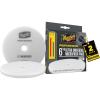 imageMeguiars 6quot Ultra Universal Microfiber Pads  M6MFP2  Professional Detailing Pad Pair with Meguiars Compound for Heavy Cutting of Paint Defects or use with a Polish for Finish Refinement 2 Pack