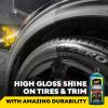imageMeguiars Ultimate Insane Shine Tire ampamp Trim Gel  Premium Tire Shine Gel and Trim Protectant in One Get a Durable High Gloss Shine While Applying Protection from UV Damage 16 oz Gel16 Fl Oz Pack of 1